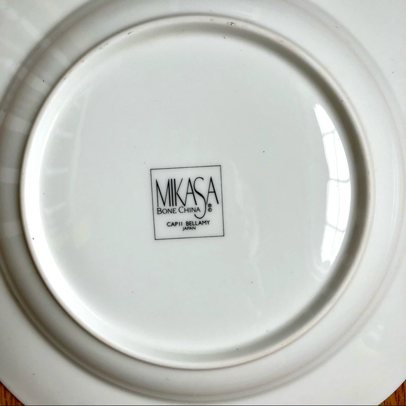 New MIKASA Bellamy Large Rim Soup Bowl Bone China - Picture 12 of 16